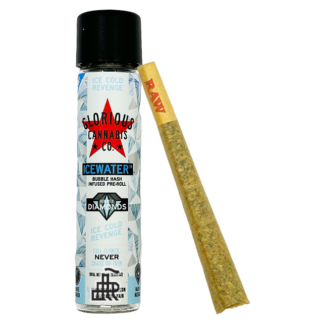 Photograph of product: Golden Elixir | Icewater au chocolat & Diamonds | Infused | 3pk