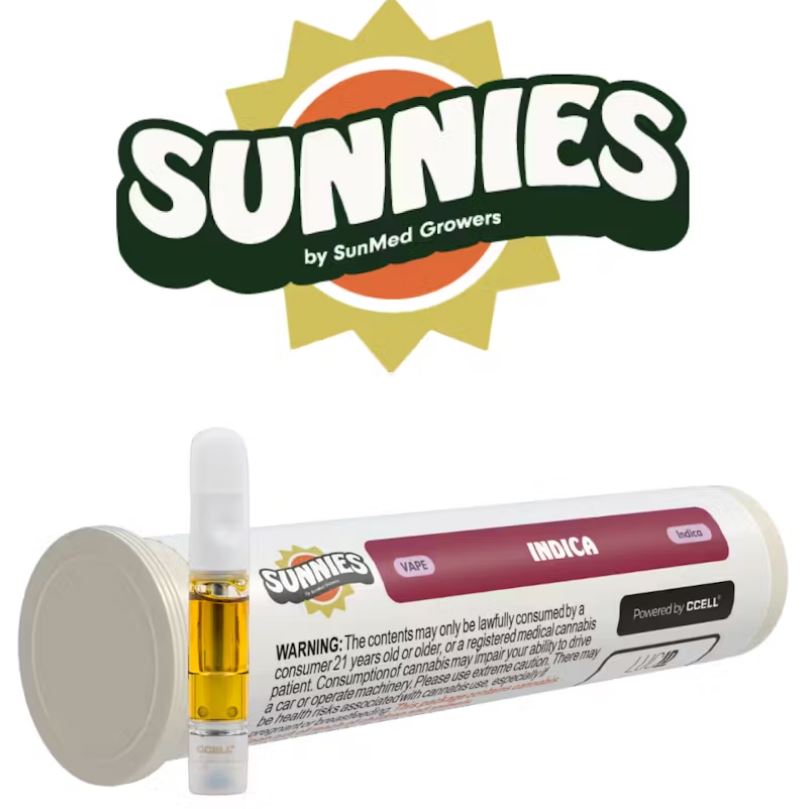 Photograph of Product: Sunnies Papaya OG Live Resin Disposable 0.5g