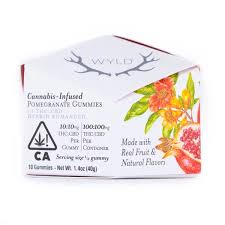 Photograph of product: Wyld - Edible - Pomegranate - 100MG