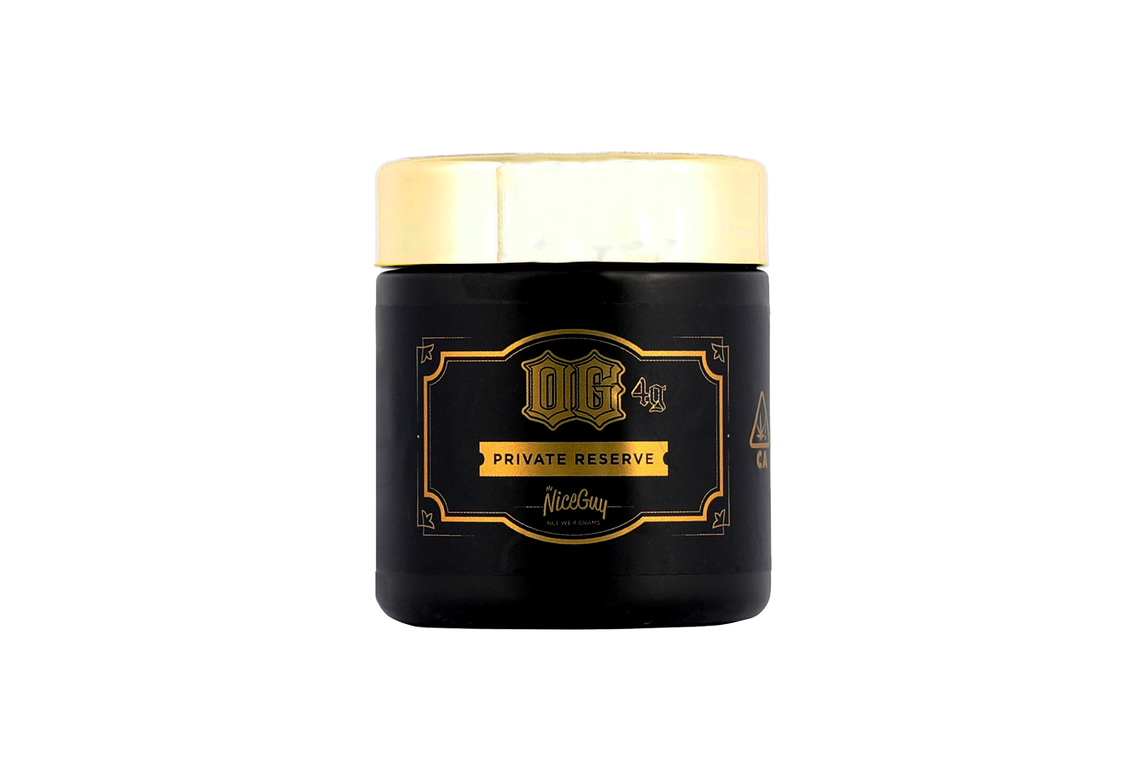 Photograph of product: MR. NICE GUY - FLOWER - - PRIVATE RESERVE - Oui'd - SKYWALKER OG - 4g