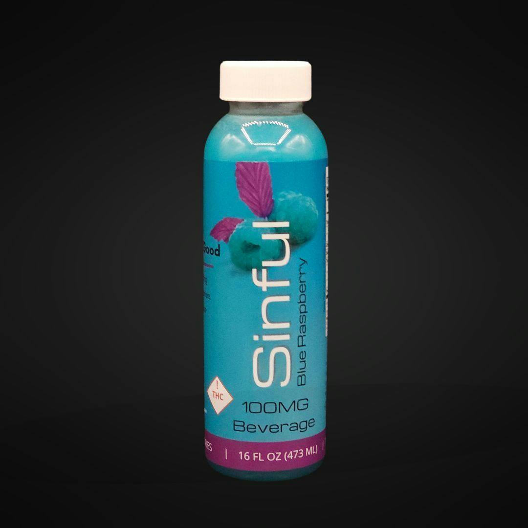 Photograph of product: Sinful - Blue Raspberry - Drink - 100mg