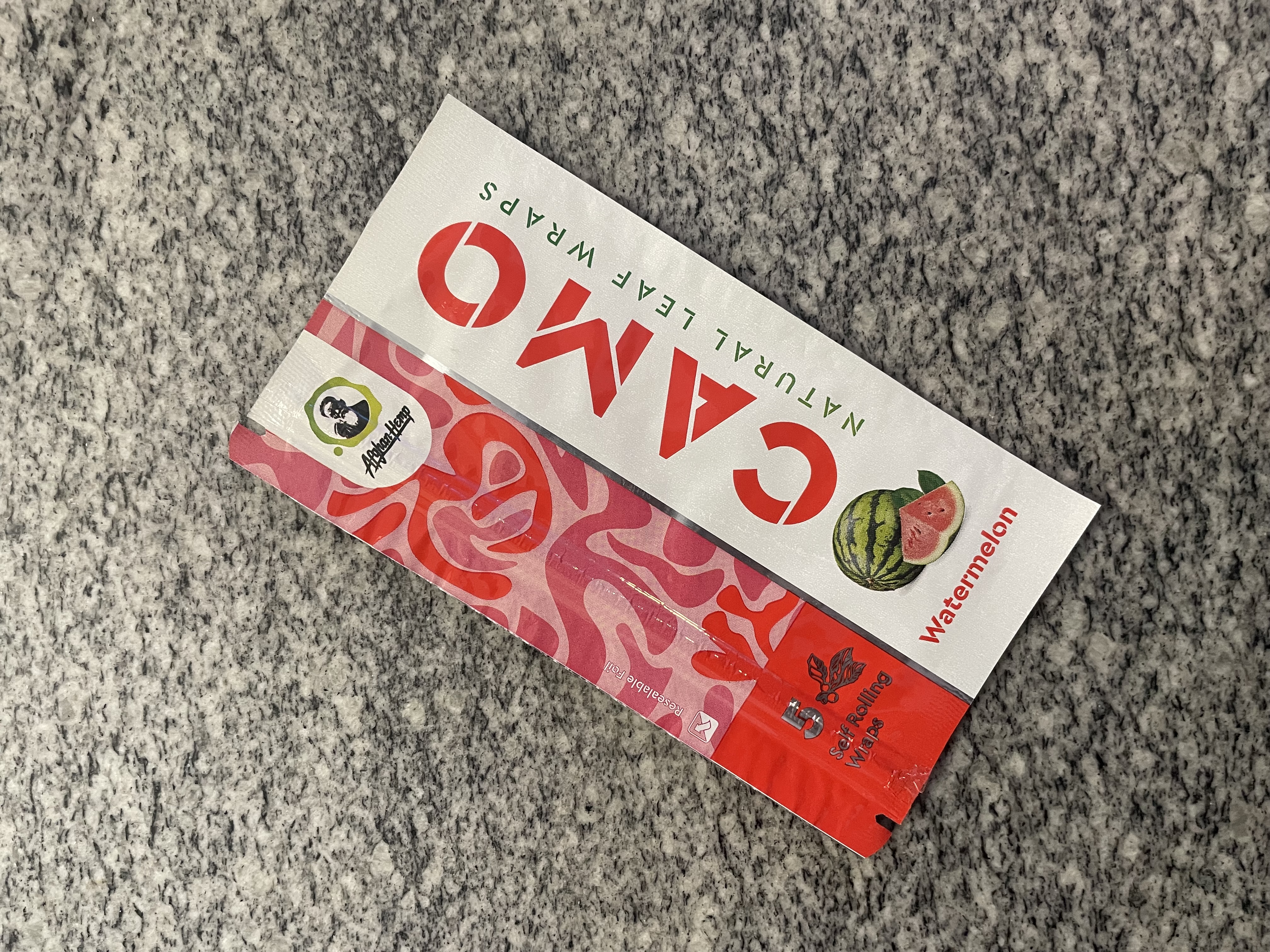 Photograph of product: Camo Natural Leaf Wraps Watermelon