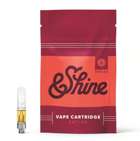 Photograph of product: &Shine - Vape Cart - Green Crack (.5g)