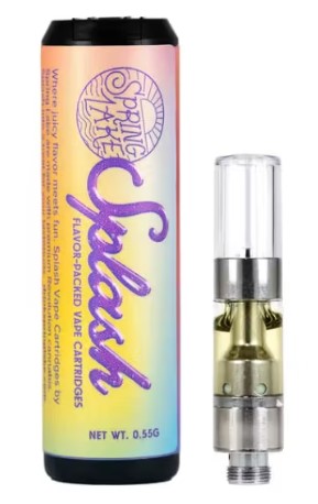 Photograph of product: Blue Razz Slushee Distillate Cartridge