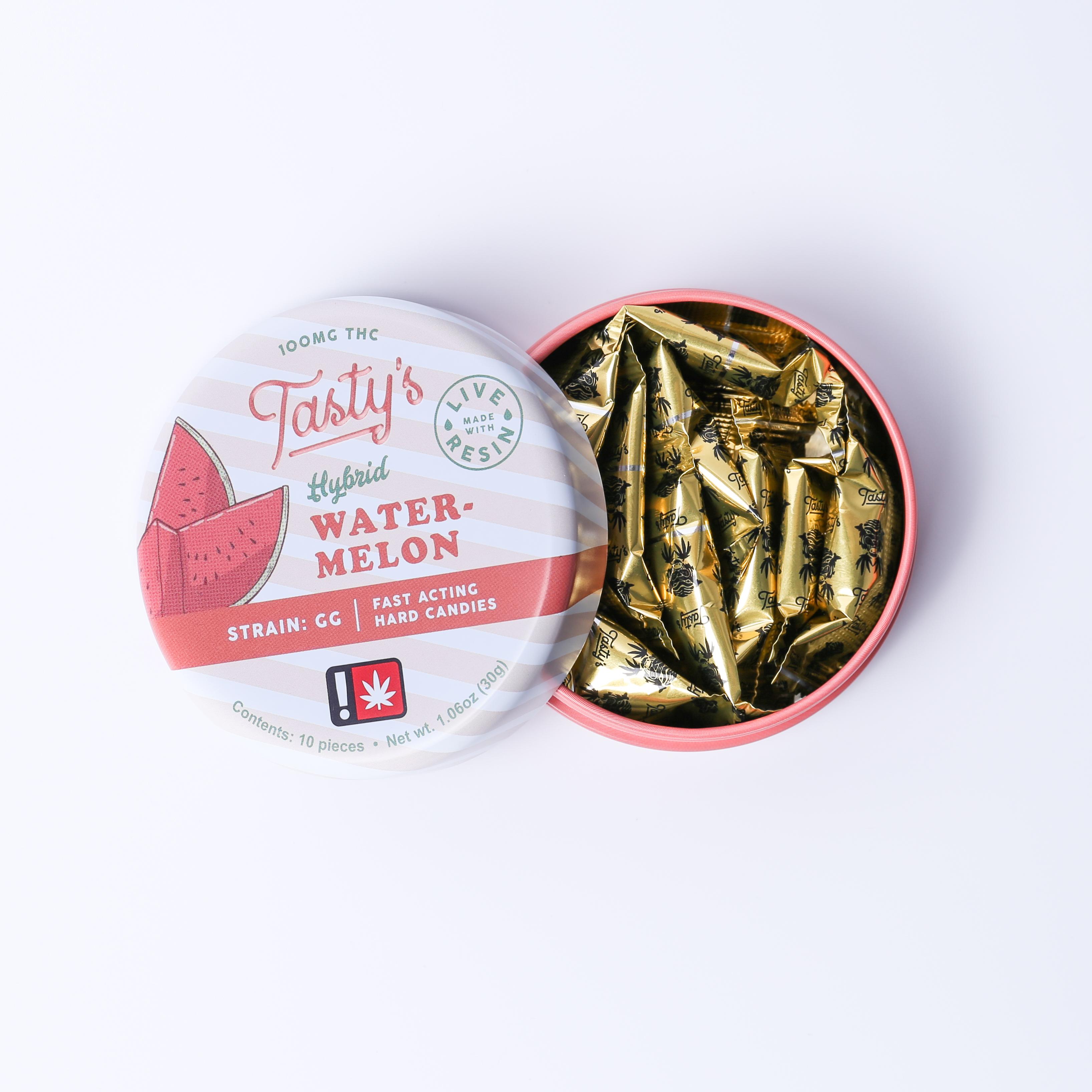 Photograph of product: Watermelon 10pk Hard Candies