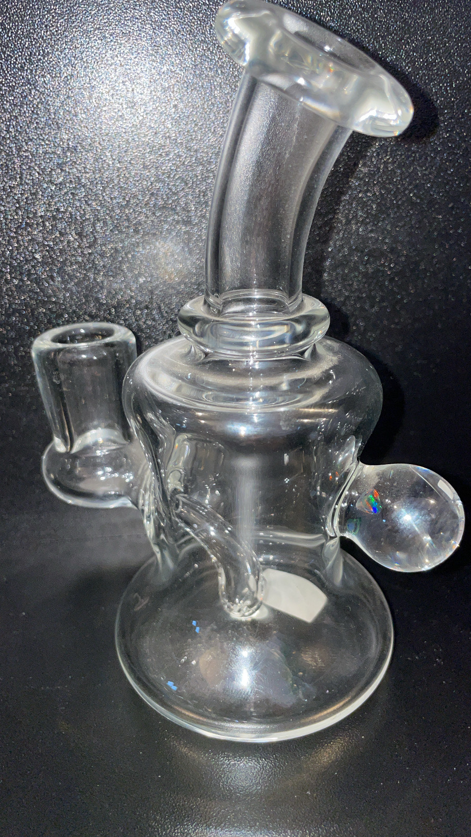 Photograph of product: Clear Opal Drop (14mm) Mini Rig