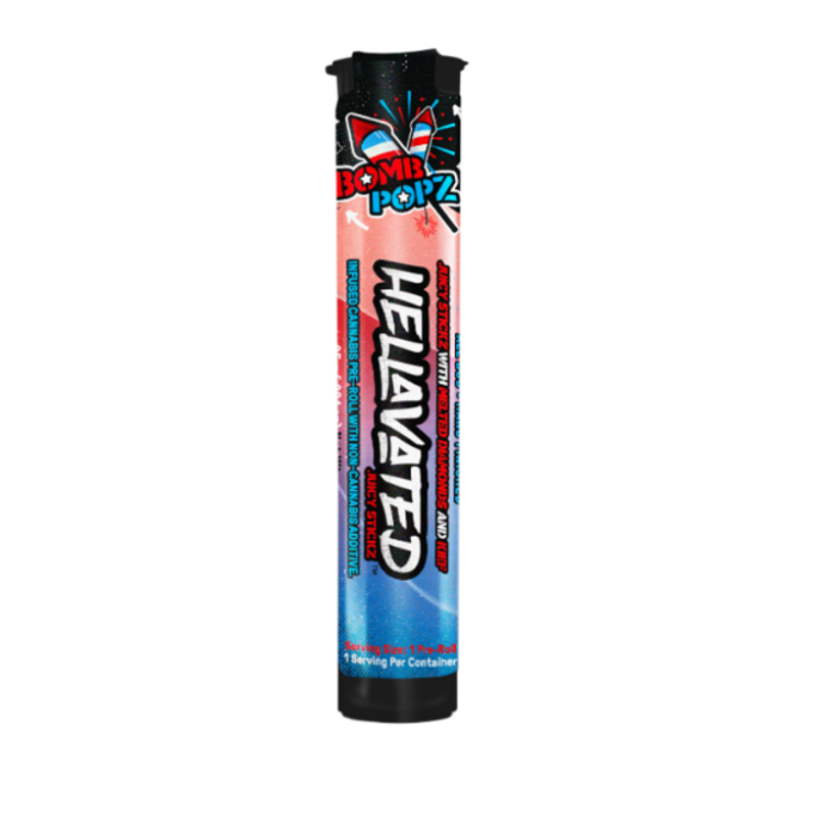 Photograph of product: Hellavated Bomb Popz Infused