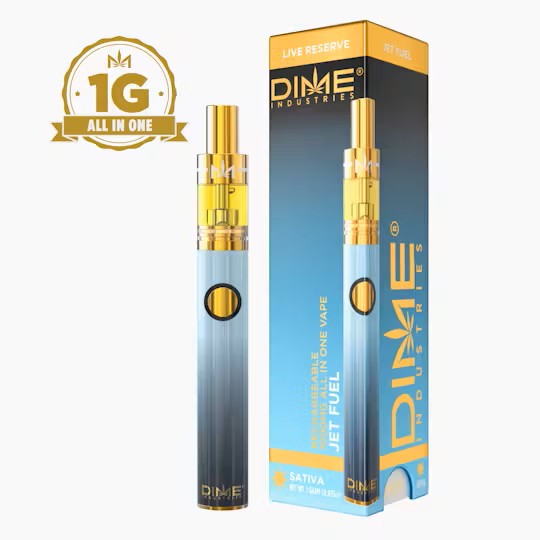 Photograph of product: Dime Industries | Jet Fuel | Oui'd | Live Reserve AIO