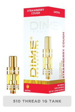 Photograph of product: DIME 1G Cart - Strawberry Cough