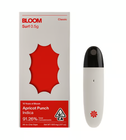 Photograph of product: APRICOT PUNCH 0.5G ALL IN ONE SURF