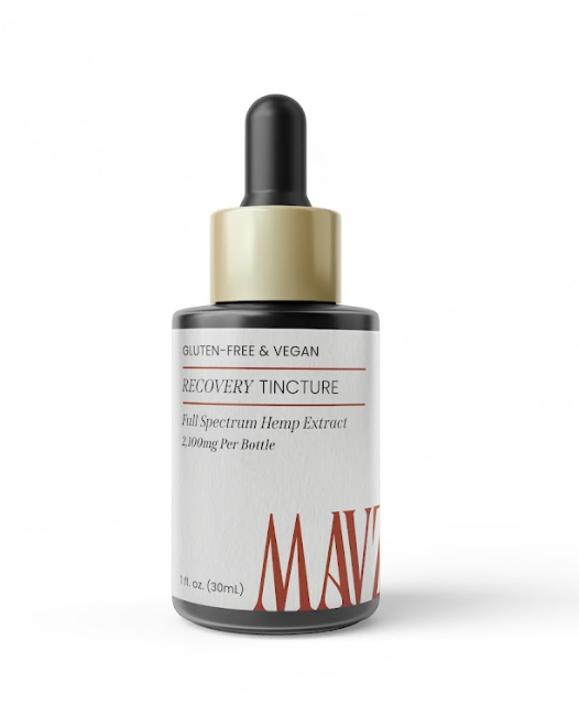 Photograph of product: MAVZ | Recovery Tincture (CBDA + CBG + CBD) | 1 oz.