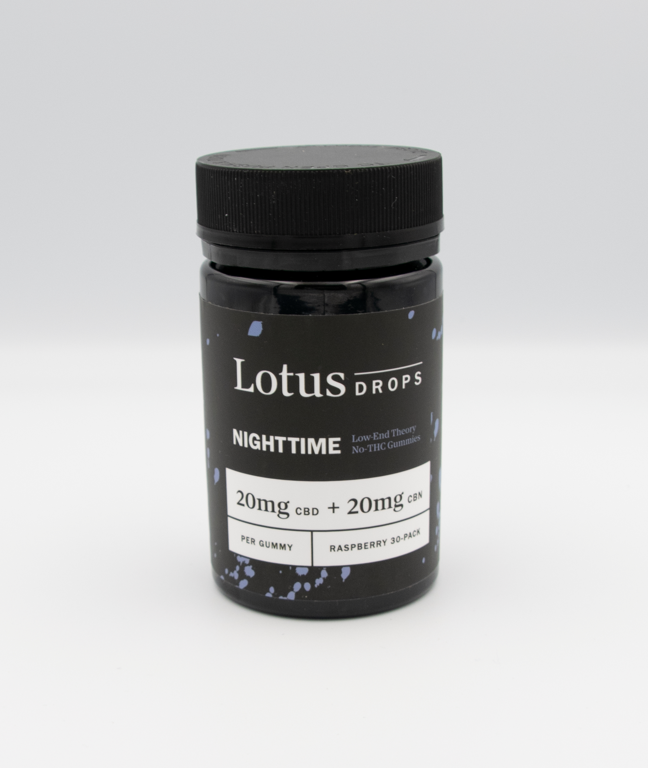 Photograph of product: Low-End Theory Gummies | NIGHTTIME | Raspberry 30-pack