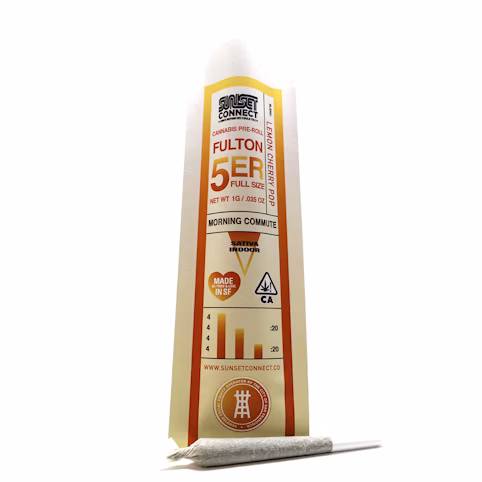 Photograph of product: Sunset Connect - Lemon Cherry Pop - Pre-Roll