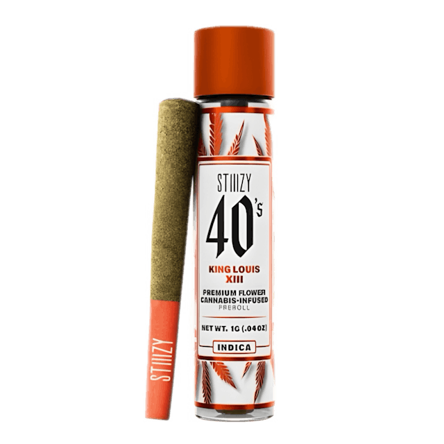 Photograph of product: King Louis X111 40's Infused Pre-Roll 1g - 