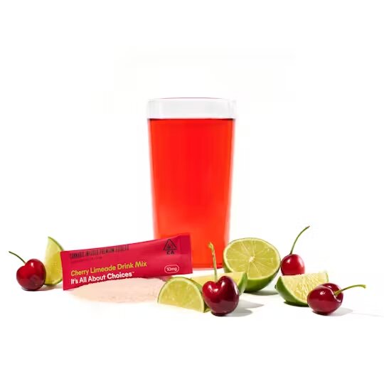Photograph of product: Cherry Limeade Drink Mix Choices