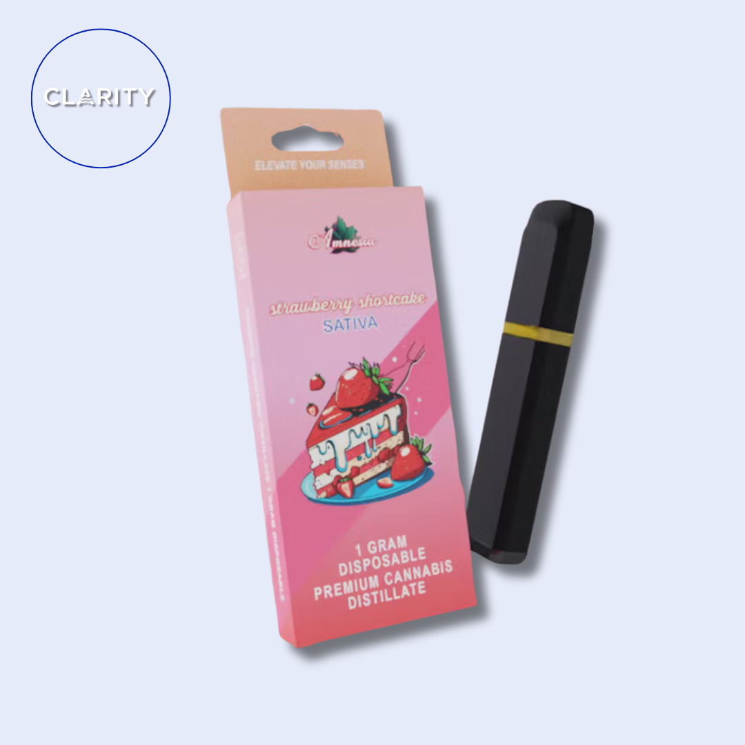 Photograph of product: Amnesia Disposable | Strawberry Shortcake