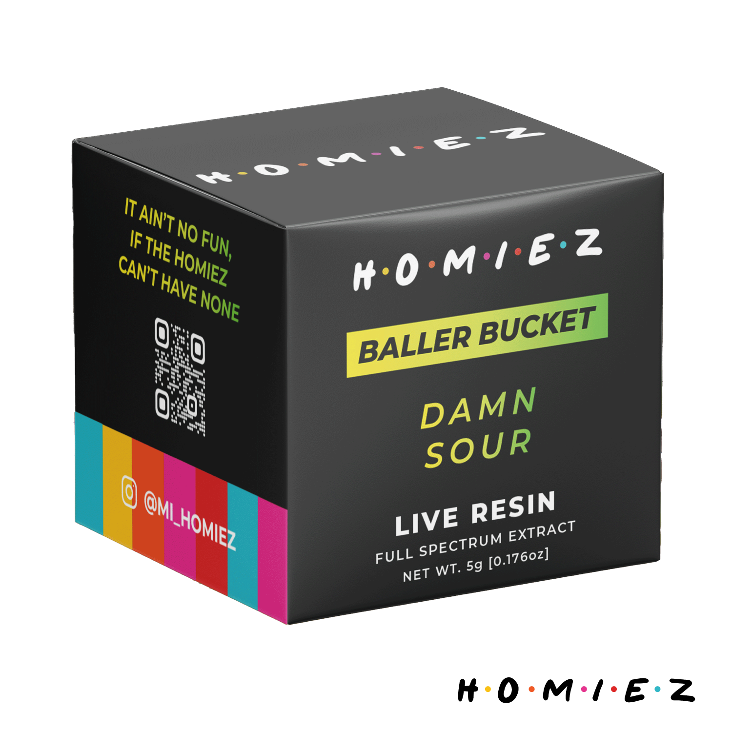 Photograph of Product: Damn Sour Baller Bucket Live Resin | 5g
