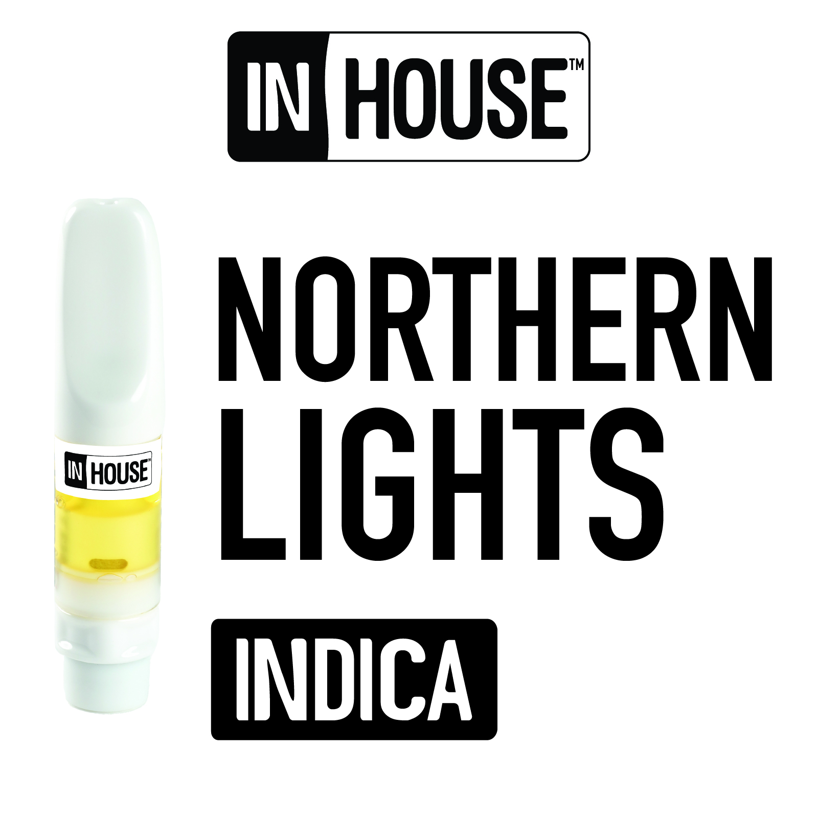 Photograph of product: In House I Vape Cart I Northern Lights