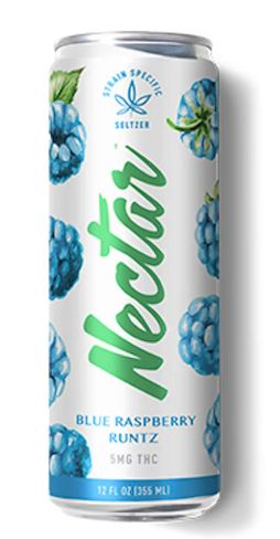 Photograph of product: Blue Raspberry Runtz | 5mg Seltzer