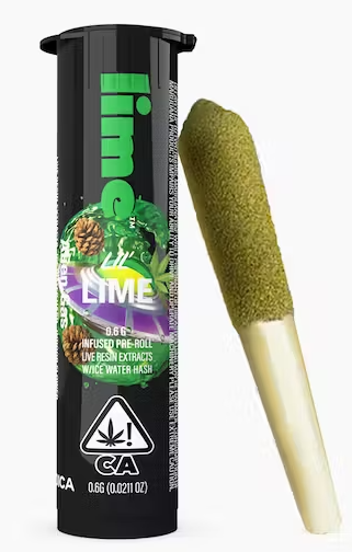 Photograph of product: Alien Gas [I] Infused Preroll   Lime