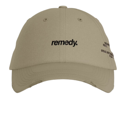 Photograph of product: Remedy - Coordinates Dad Hat | Tan OS