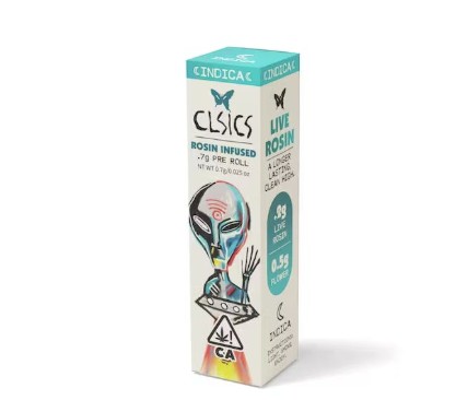 Photograph of product: GHOST VAPOR - 0.7G ROSIN INFUSED