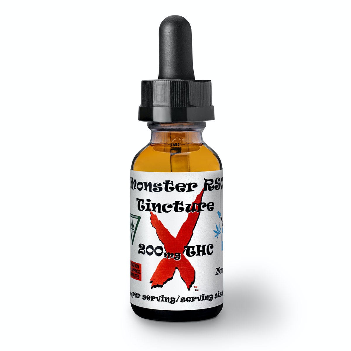 Photograph of product: MONSTER | Infused Liquid | Tincture | RSO | 200mg