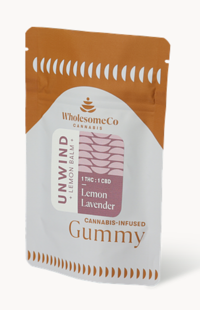 Photograph of product: 1:1 Unwind Gummies 100mg (10mg per Gummy)