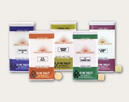 Photograph of product: Emerald Bay Extracts - Wedding Cake Full Spectrum Tablets 25mg (1000mg)