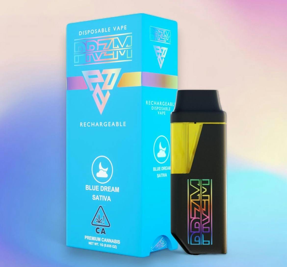 Photograph of product: PRZM | BLUE DREAM DISPOSABLE 1G