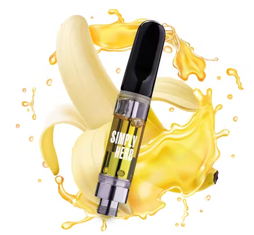 Photograph of product: Simply Herb Cart | Banana Rainbow | 1g (Hybrid)