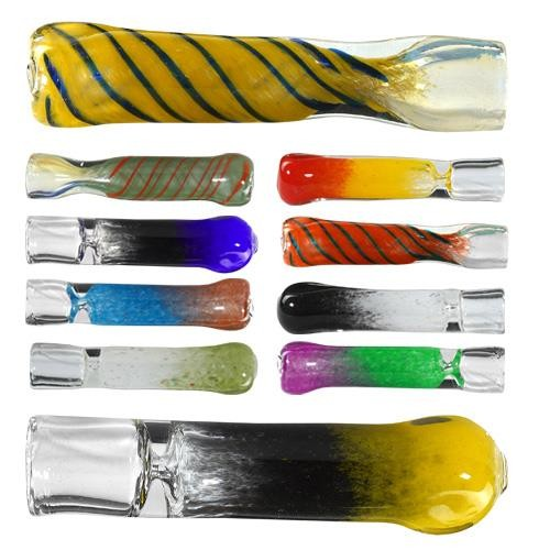 Photograph of product: Glass Chillums 3.0" Swirl
