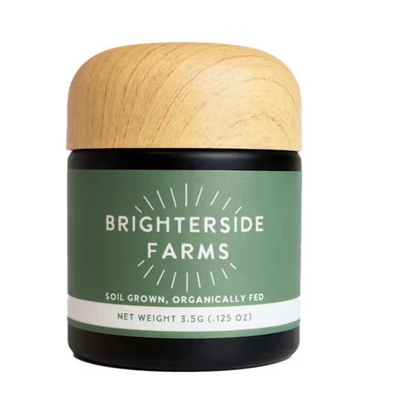 Photograph of product: Brighterside Farms | Free Mac | 3.5g