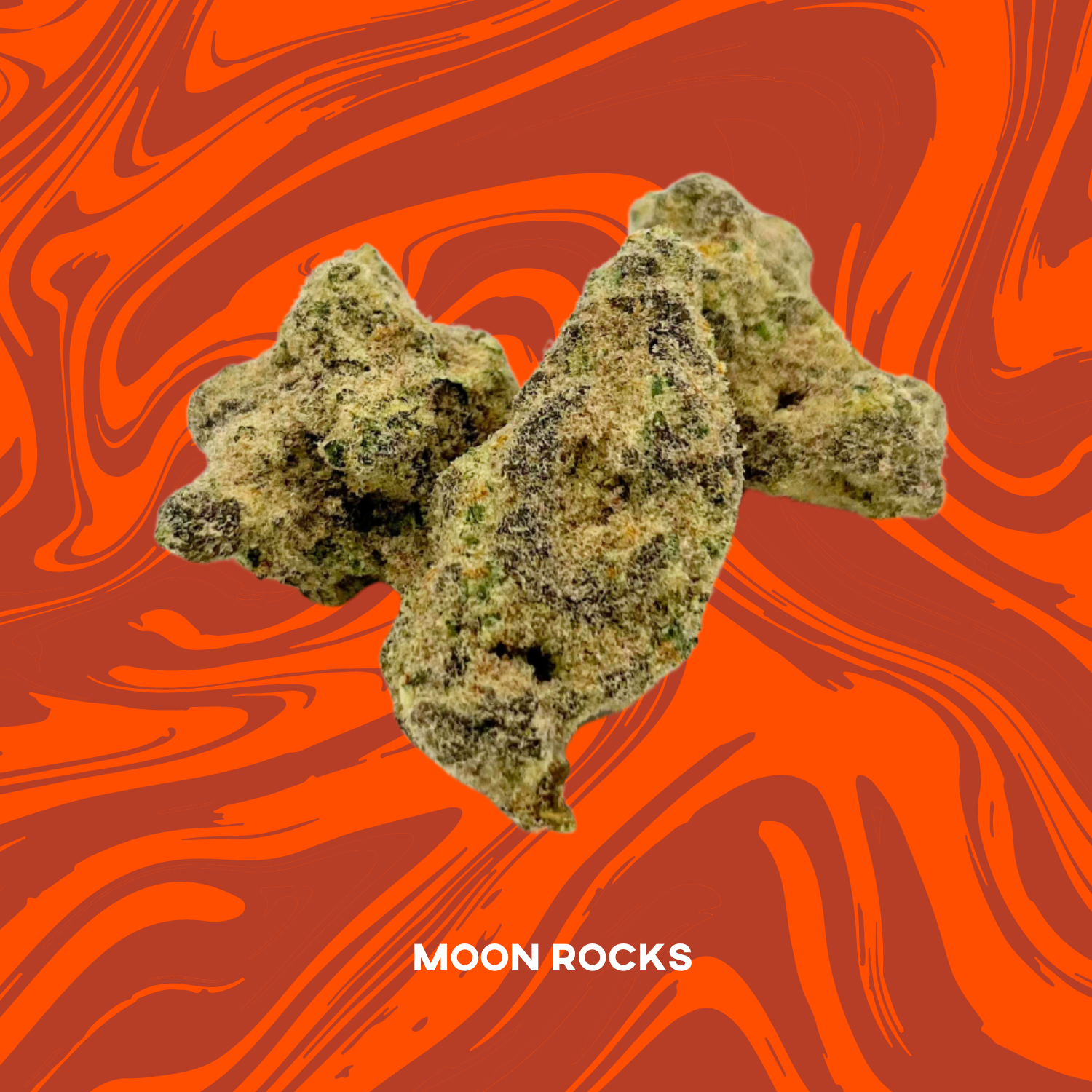 Photograph of product: Fruit Gusherz x Bananaconda | Live Resin Oil Moon Rocks