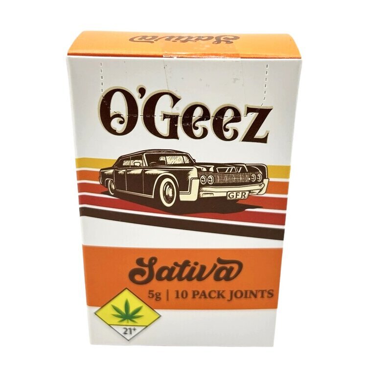 Photograph of product: O'Geez: Pineapple Express - PR 10pk