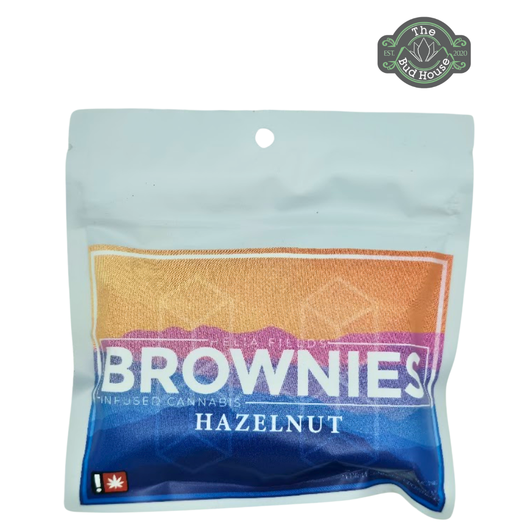 Photograph of product: Helia Fields 2pk HAZELNUT 100mg Brownie