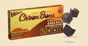 Photograph of product: Highatus CB Caramel & Sea Salt 10pk Rosin Chocolate