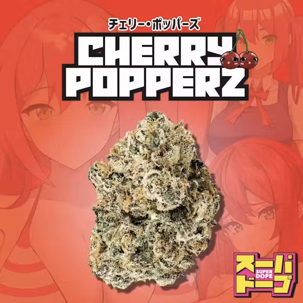 Photograph of product: Fear of Boof | Cherry Popperz | 3.5g | Pre-Pack Flower