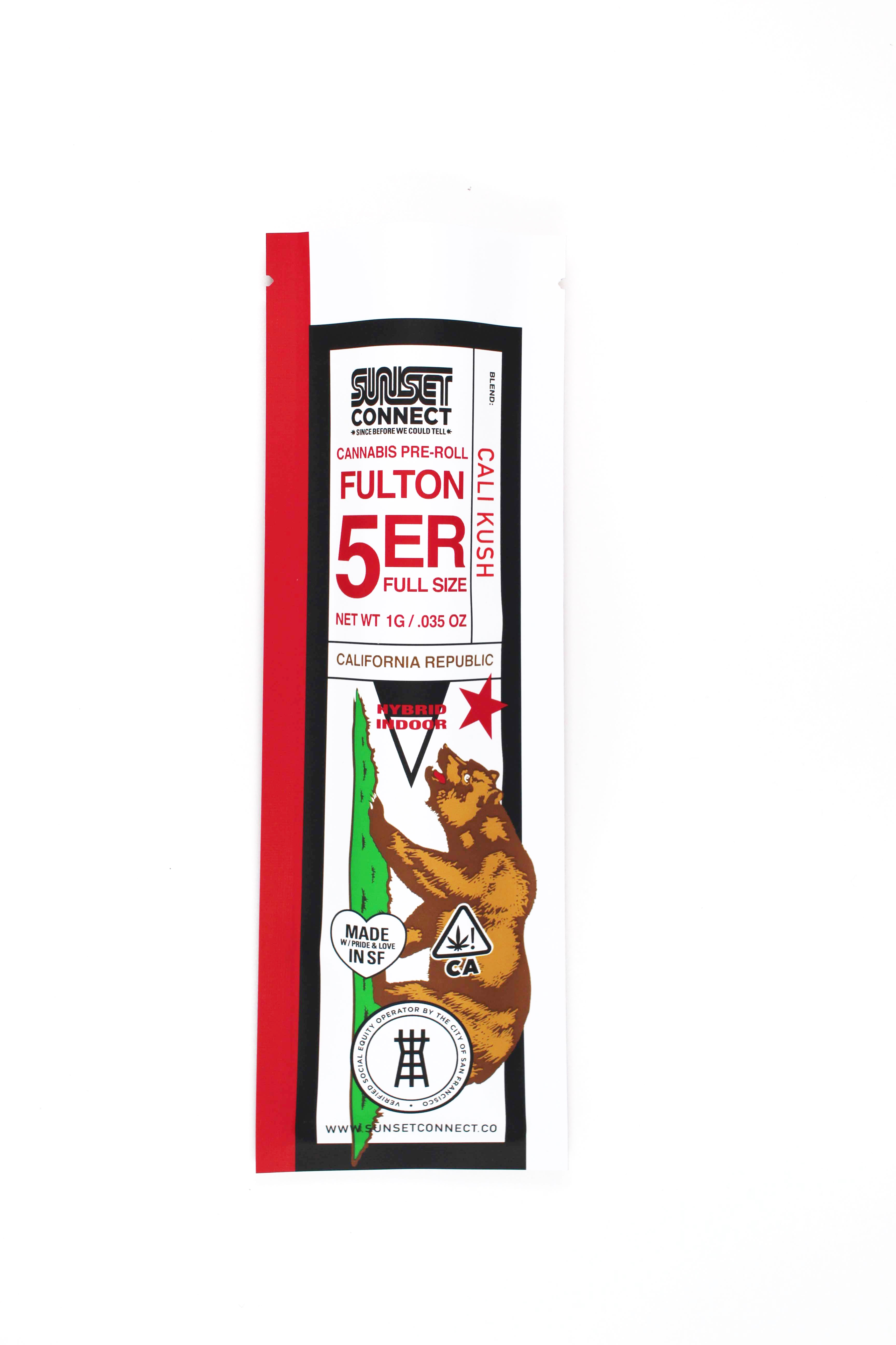 Photograph of product: CALI KUSH 1G