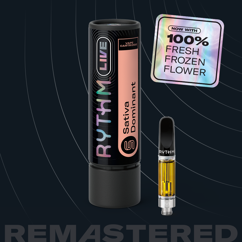 Photograph of product: OMG | 1g | Live Resin Vape | RYTHM
