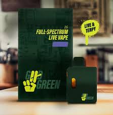 Photograph of product: Good Green Jet Fuel OG 2g Live Resin Disp Vape