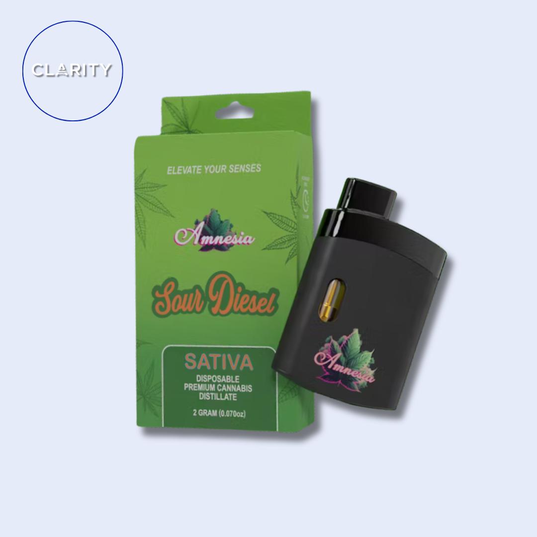 Photograph of product: Amnesia Disposable | Sour Diesel