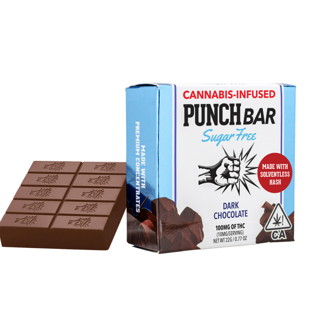 Photograph of product: DARK CHOCOLATE SOLVENTLESS ROSIN BAR (SUGAR FREE)