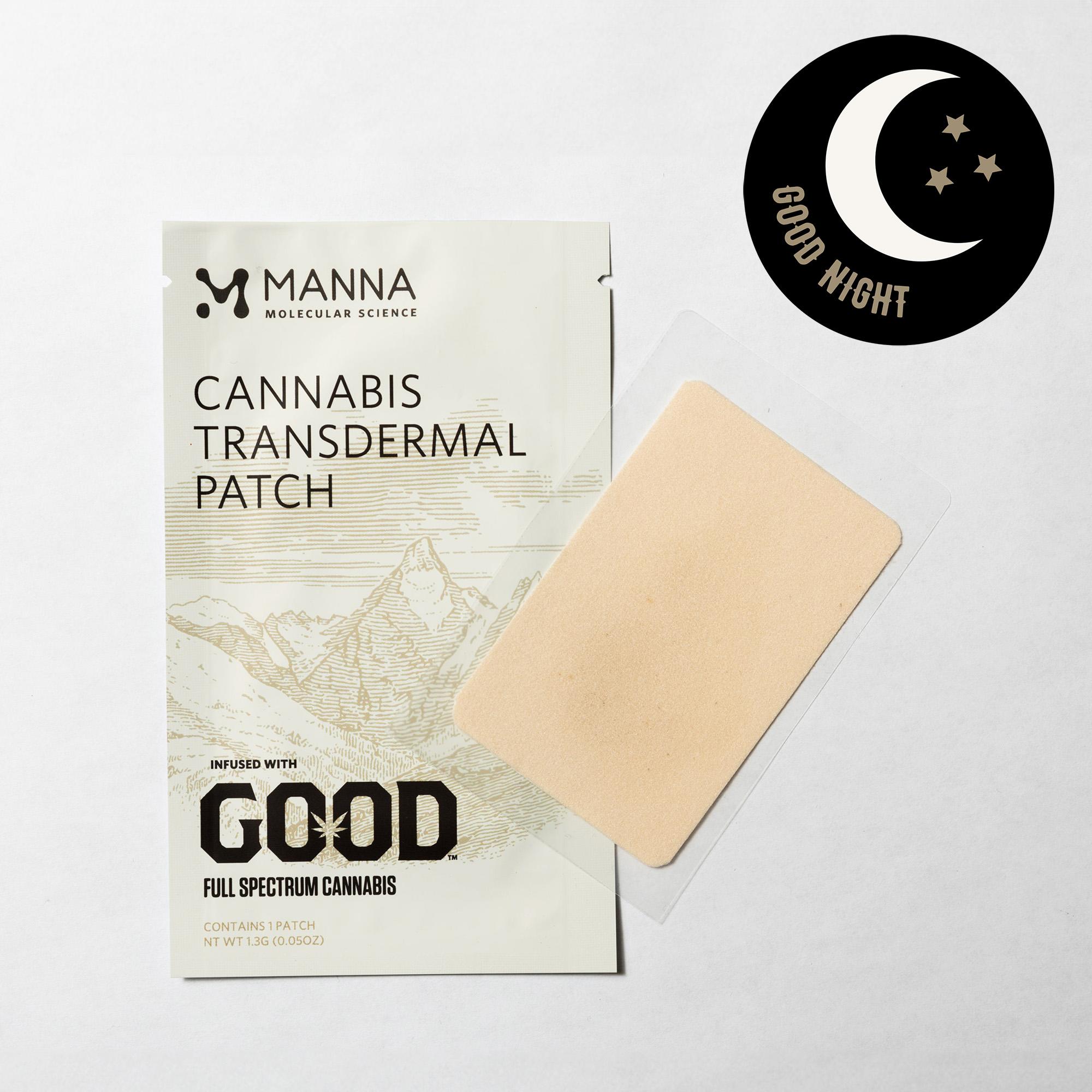 Photograph of product: GOOD Night Patch | 20mg | 2:1:1