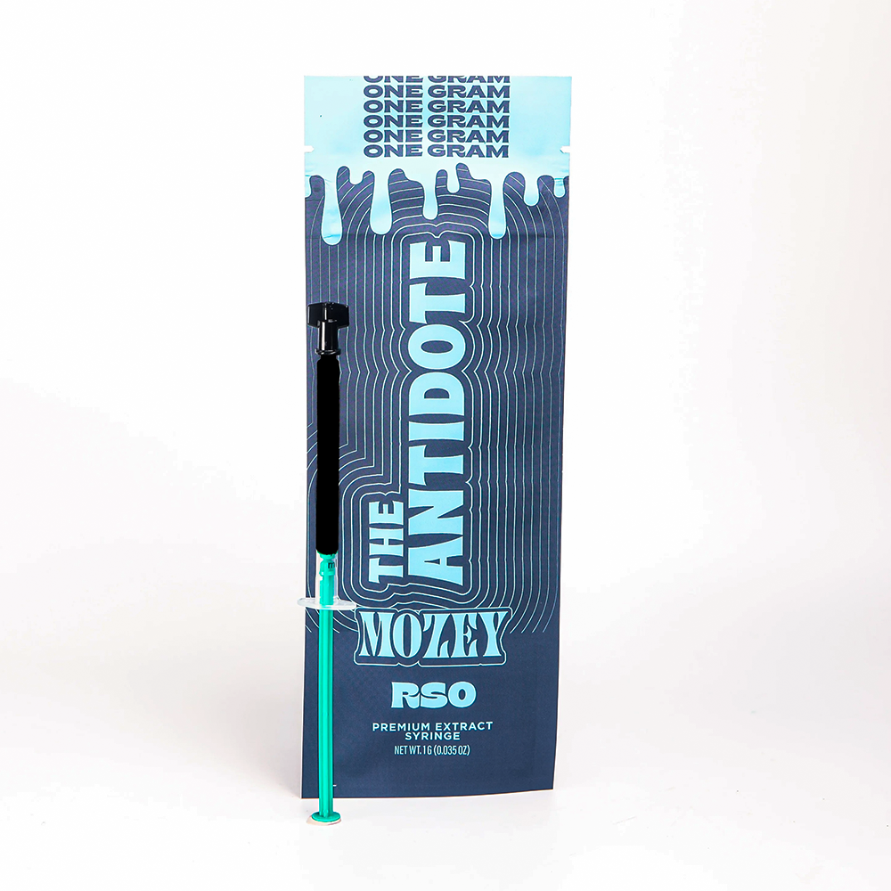 Photograph of product: MOZEY RSO 1g: Rainbow belts