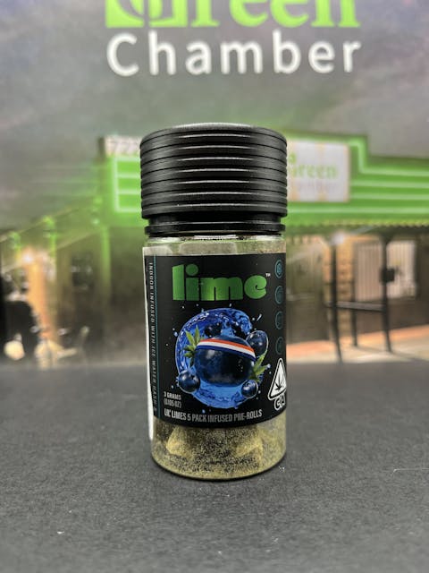 Photograph of product: Blueberry Headband Lil' Limies - Infused Preroll Pack