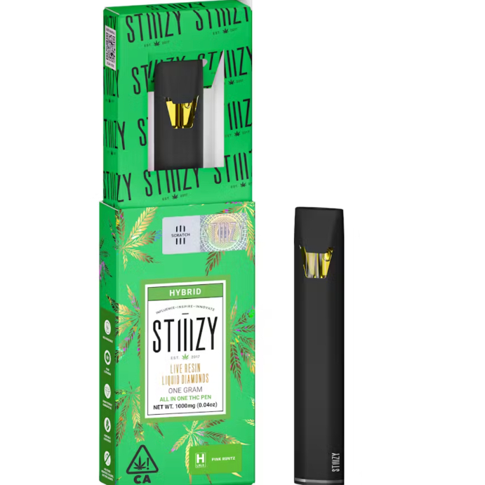 Photograph of product: PINK RUNTZ | LIQUID DIAMONDS | AIO | 1G