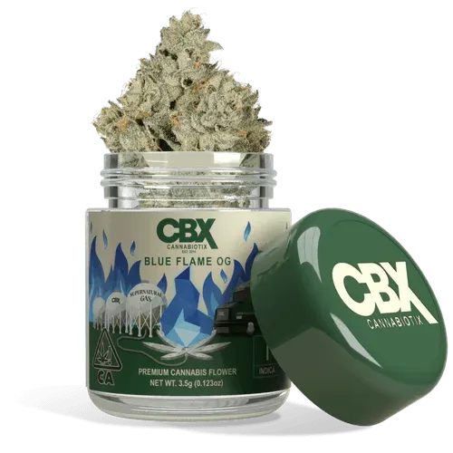 Photograph of product: Blue Flame OG [I] Premium Flower | CBX - 3.5g