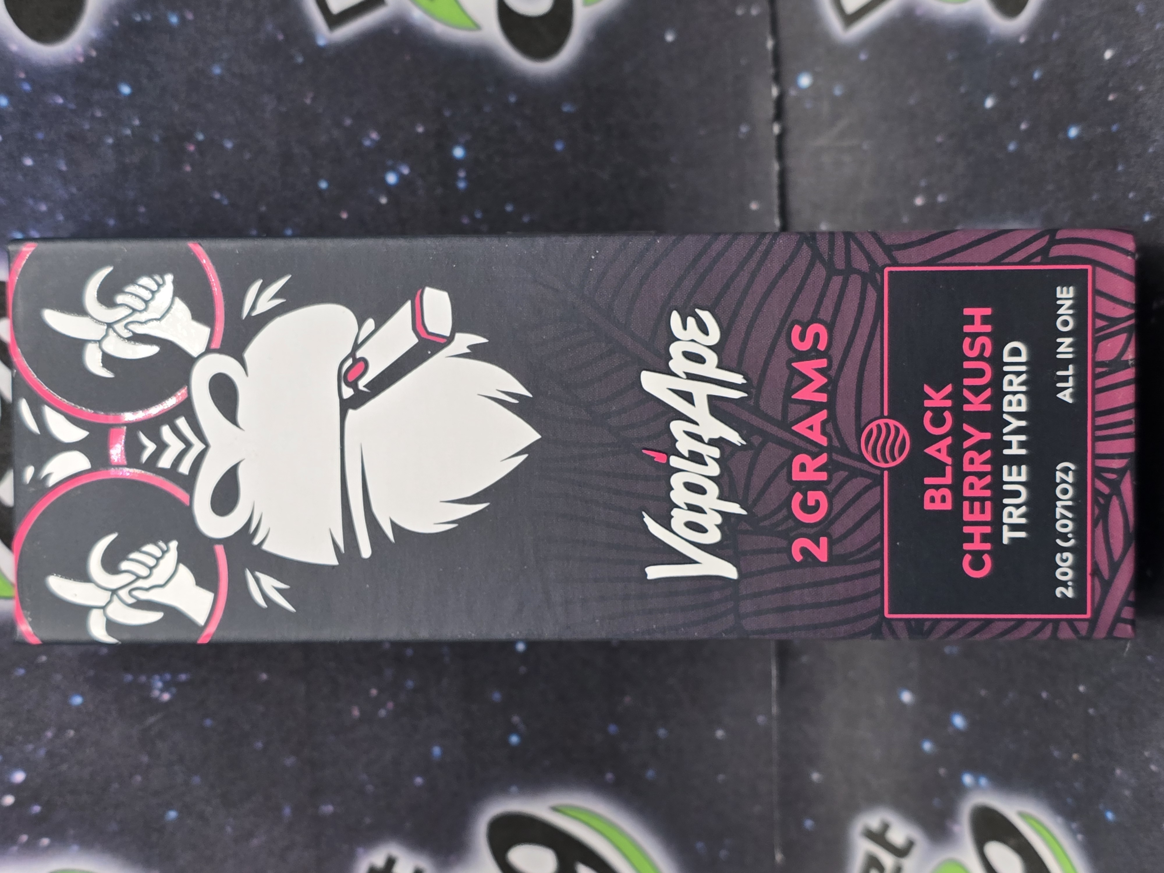 Photograph of product: Vapin Ape | Black Cherry Kush disposable