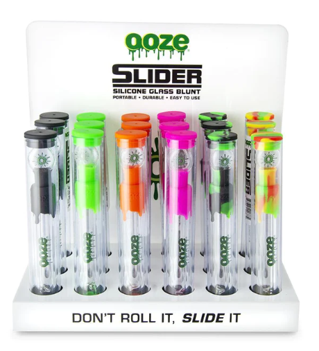 Photograph of product: Glass Slider Blunt | OOZE | Assorted Colors